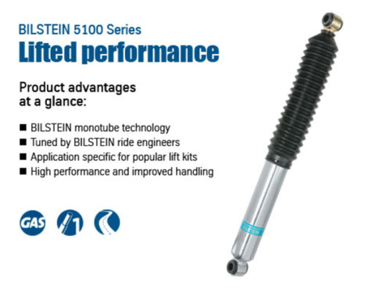 Bilstein 5100 Series 2008 Toyota Sequoia SR5 Premium Front 46mm Monotube Shock Absorber