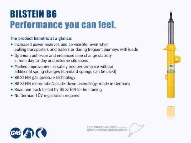 Bilstein B6 1989 Volvo 740 Base Front Suspension Strut Cartridge